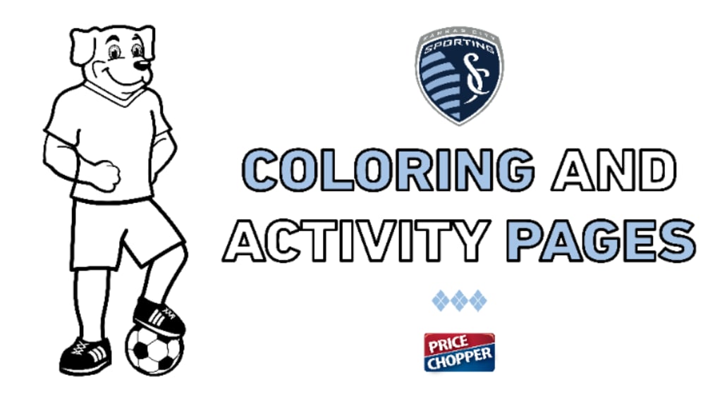 Ready for printing sporting kc coloring and activity pages sporting kansas city