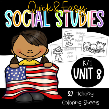 Social studies coloring sheet tpt