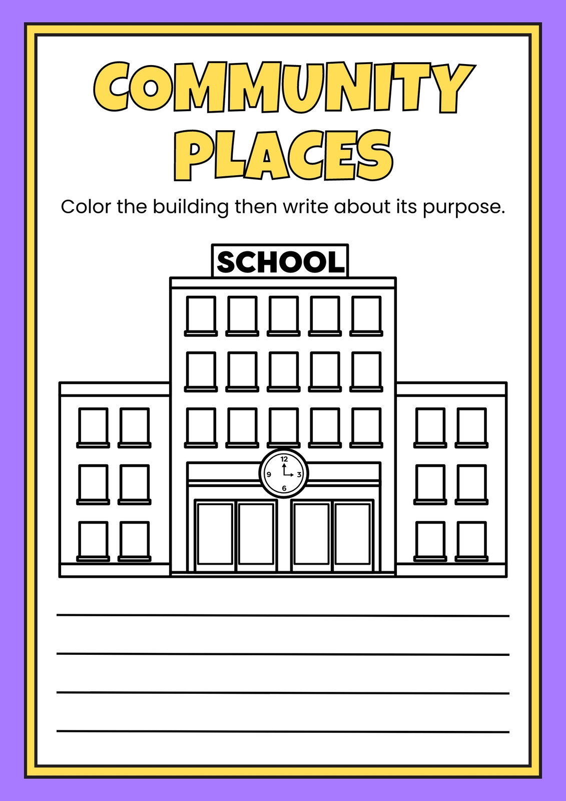 Free printable social studies worksheet templates
