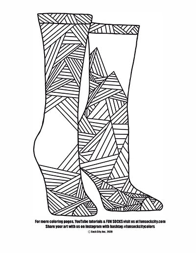 Coloring pages â sock city
