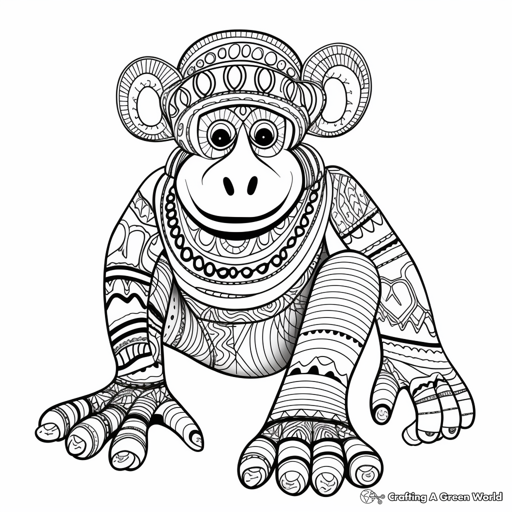 Crazy socks coloring pages