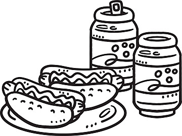 Soda can coloring page png transparent images free download vector files