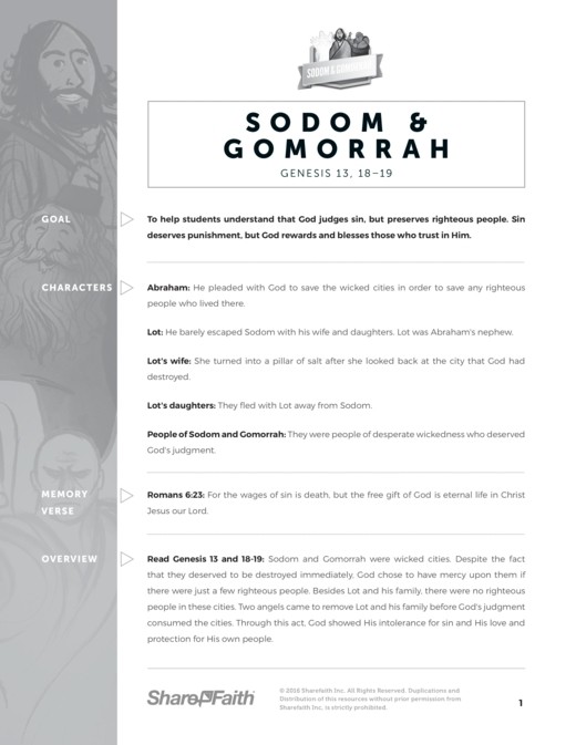 The story of sodom and gomorrah sunday school coloring pages clover media