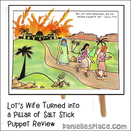Sodom and gomorrah bible crafts