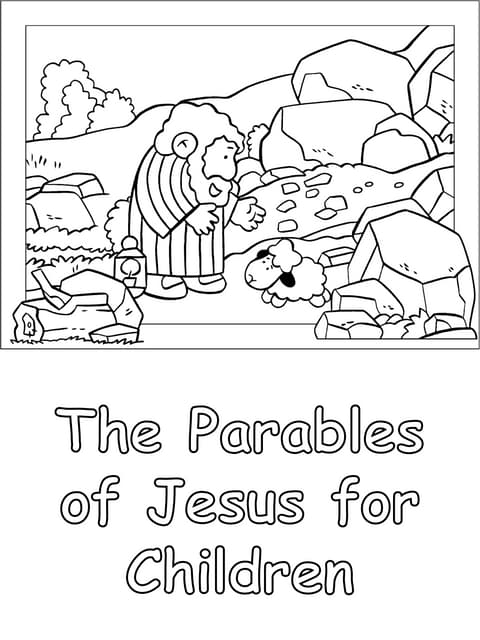 Parables of jesus for children coloring book pdf