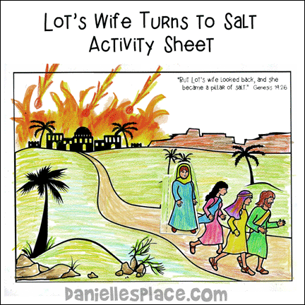 Sodom and gomorrah bible crafts