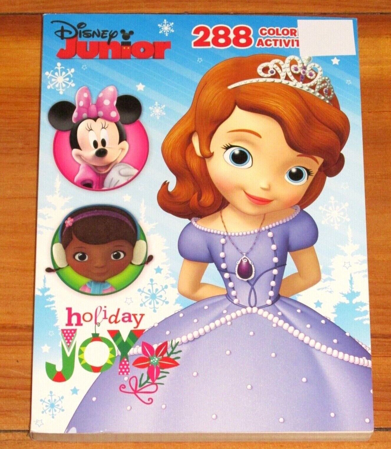 New disney junior sofia minnie mouse doc mcstuffins christmas coloring book
