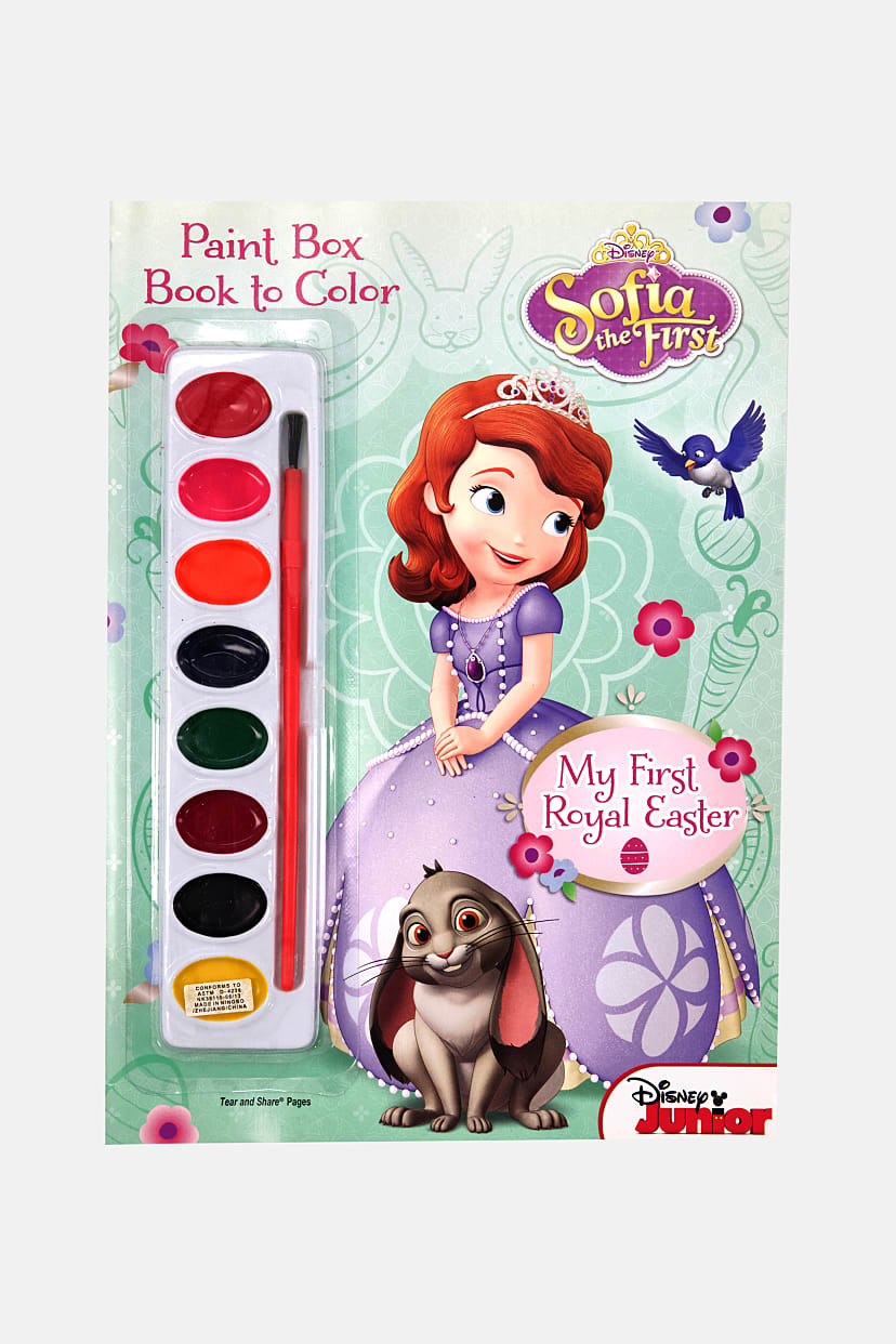 Buy bendon sofia the first paint box coloring book green online brands for less