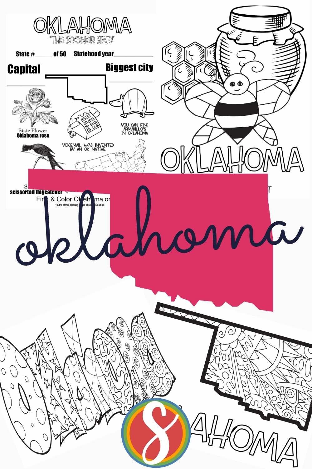 Free oklahoma coloring pages â stevie doodles