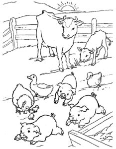 District coloring contest