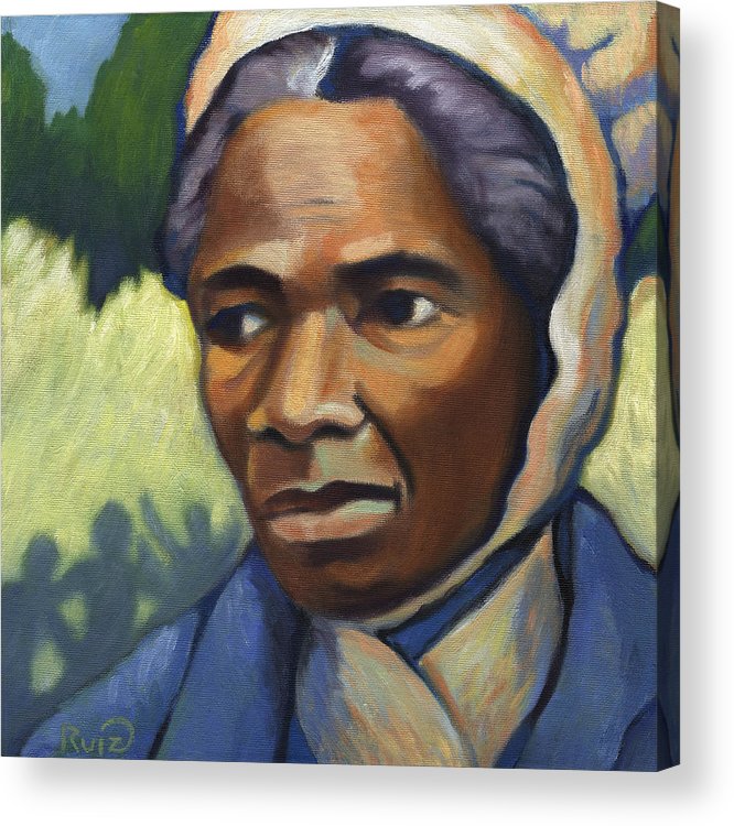Sojourner truth acrylic print by linda ruiz