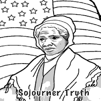 Sojourner truth coloring pages