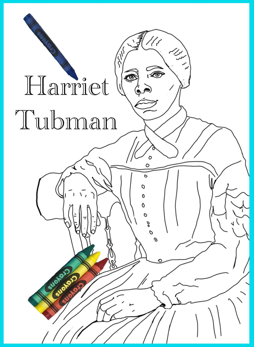 Womens history month coloring book