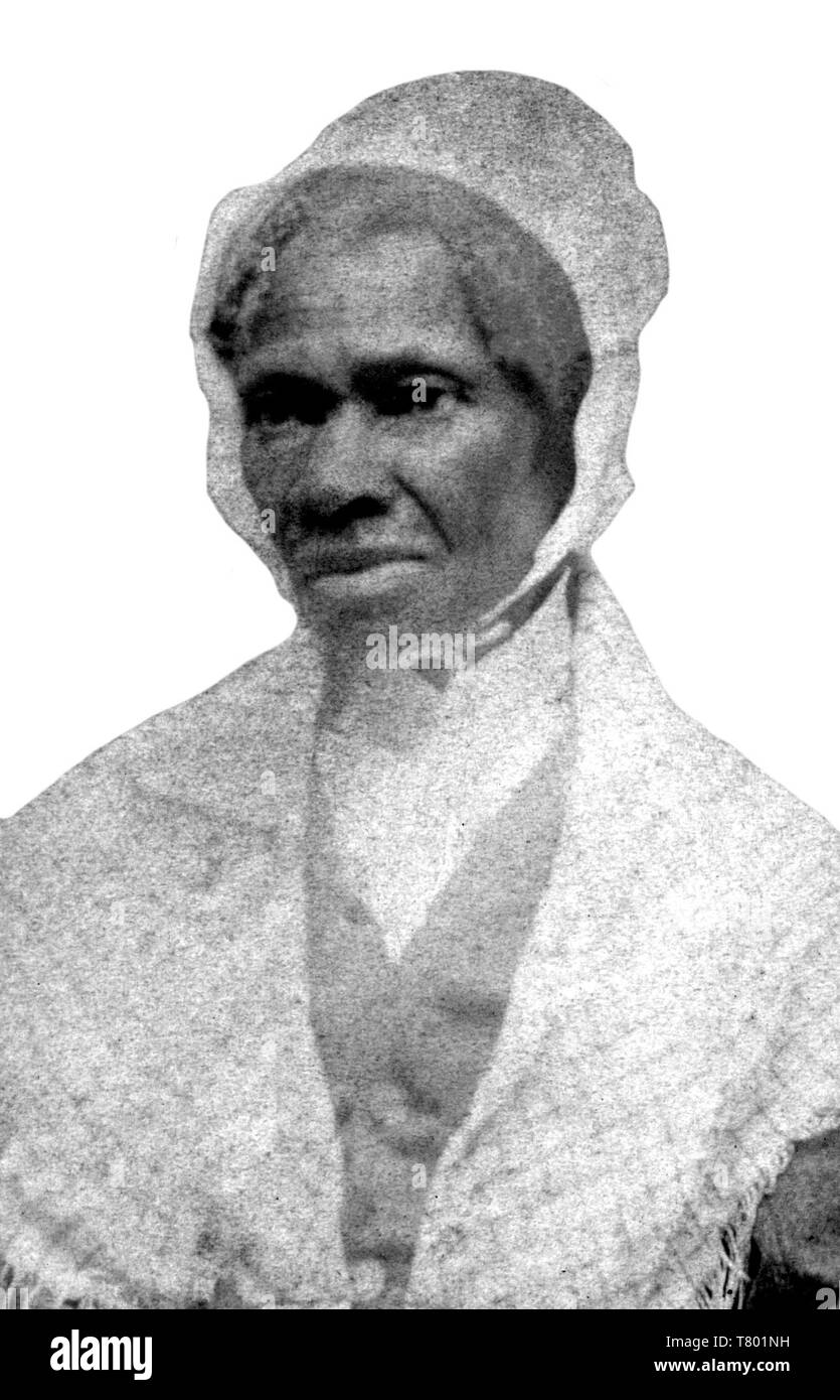 Sojourner truth american abolitionist stock photo