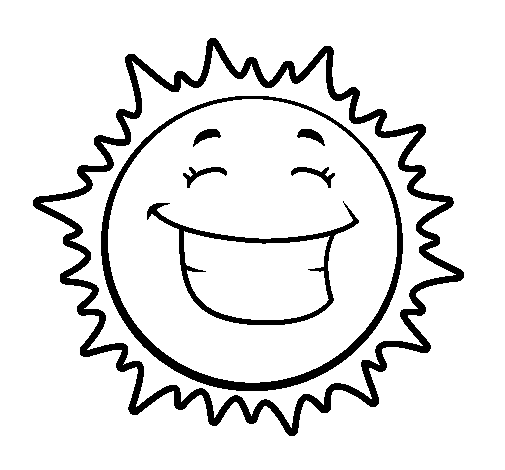 Happy coloring pag sol para colorear dibujo de sol sol para dibujar