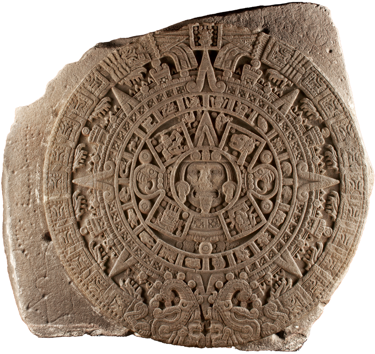 Aztec sun stone