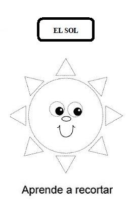 Recursos y actividades para educaciãn infantil actividad recortar elementos del universo