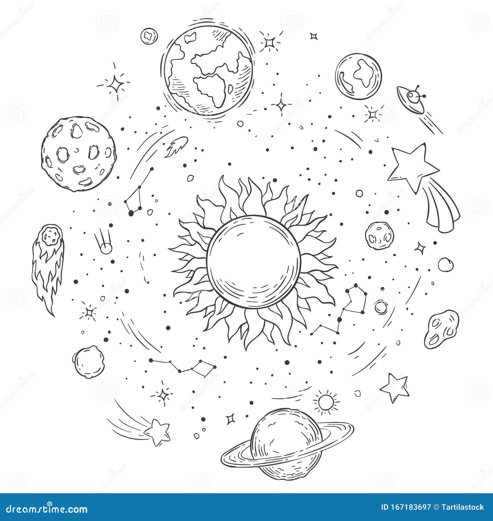 Sun coloring stock illustrations â sun coloring stock illustrations vectors clipart
