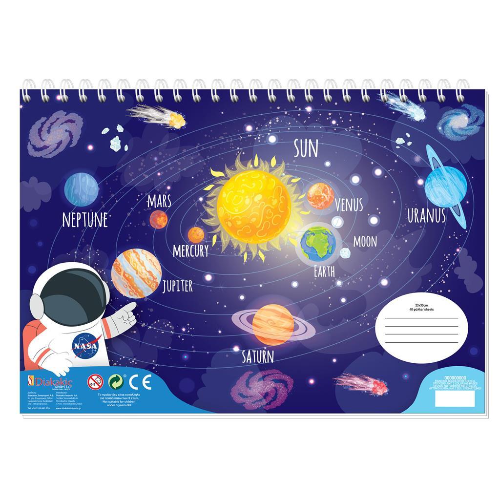 Painting block nasa x sh stickers