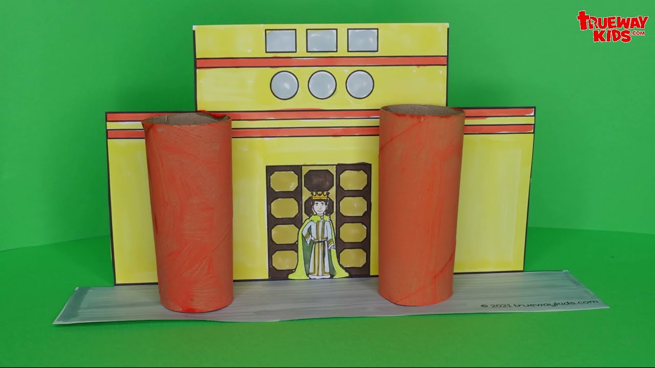 Solomon temple craft for kids
