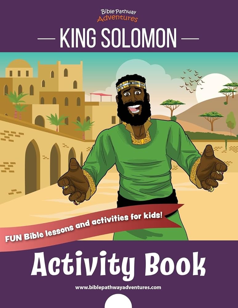 King solomon activity book adventures bible pathway reid pip books