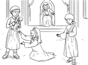 Reconstruction of solomons temple coloring page free printable coloring pages