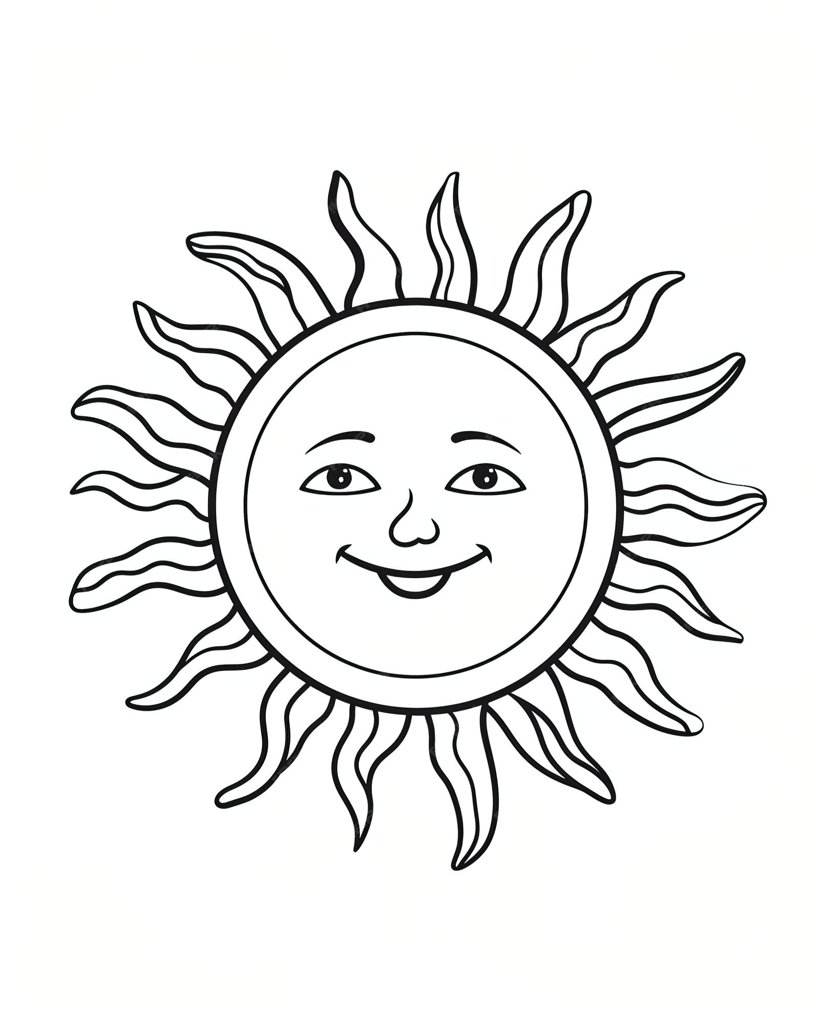 Premium vector coloring book page for kids the planet mercury with stars in the background