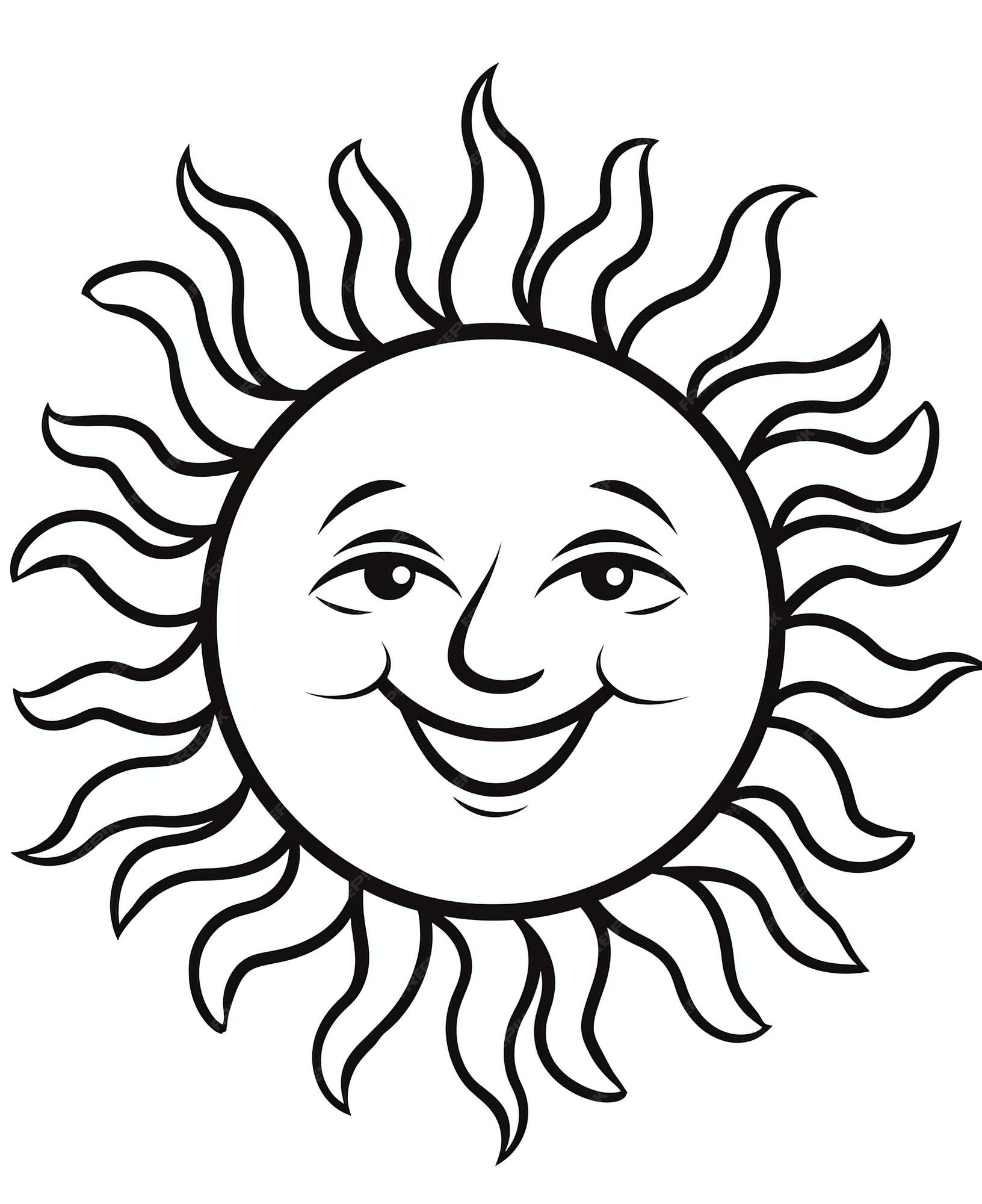 Premium vector coloring book page for kids the planet mercury with stars in the background