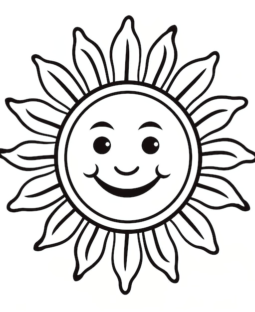 Premium vector coloring book page for kids the planet mercury with stars in the background