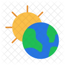 Winter solstice icon