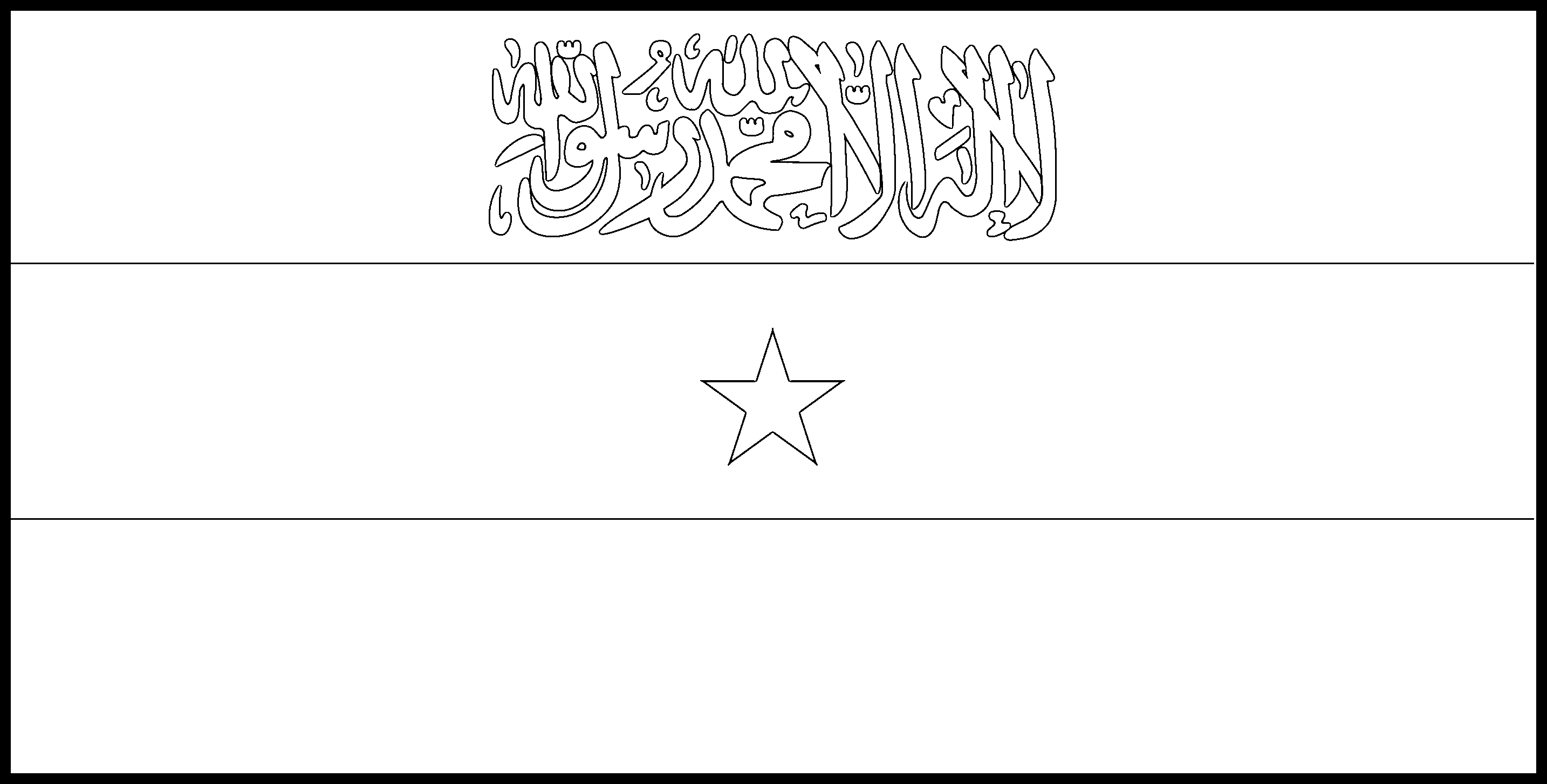Somaliland flag colouring page â flags web