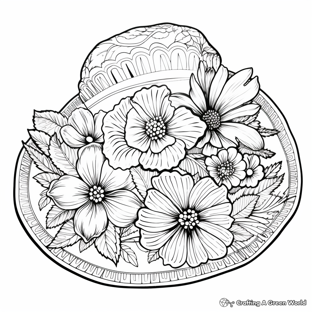 Sombrero coloring pages