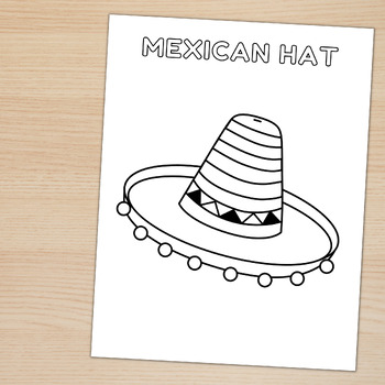 Sombrero hat craft hispanic heritage month craft cinco de mayo activities