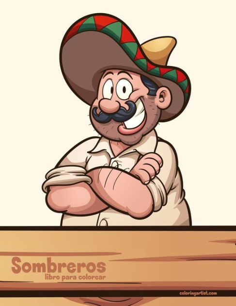 Sombreros libro para colorear by nick snels paperback barnes noble