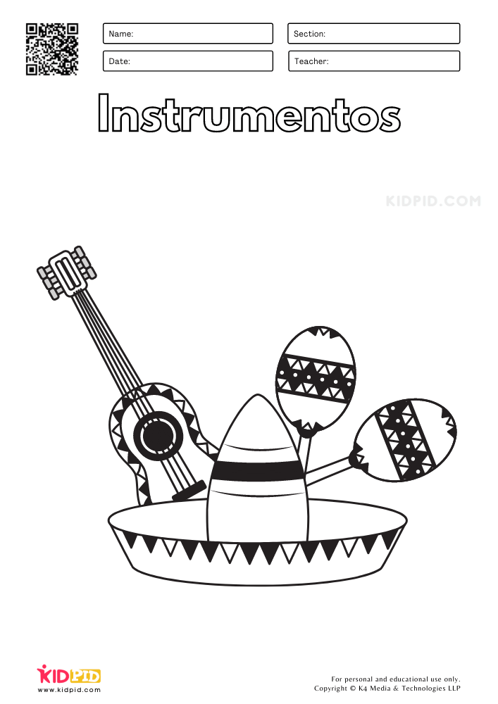 Cinco de mayo coloring pages for kids