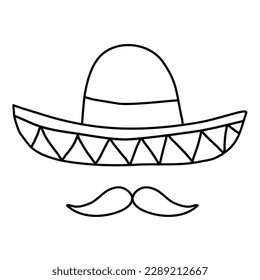 Sombrero vector art graphics