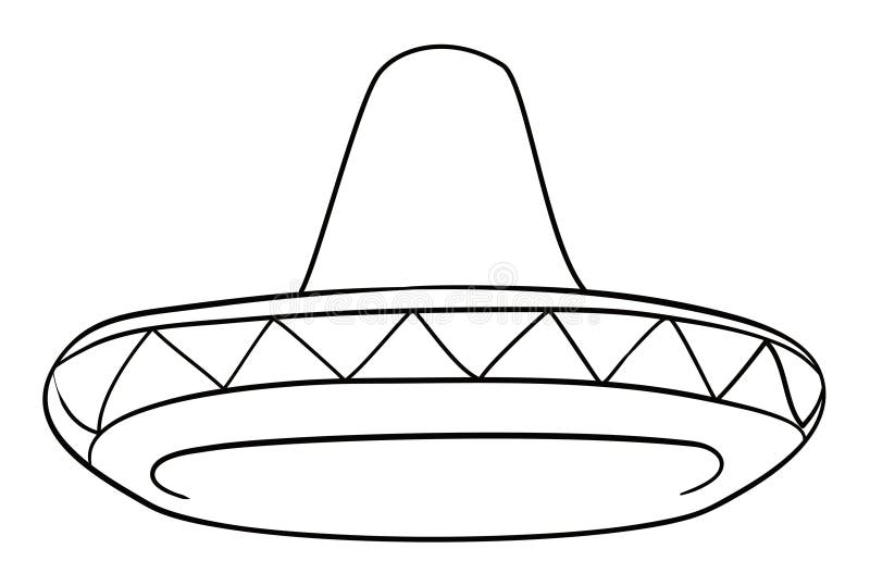 Charro hat stock illustrations â charro hat stock illustrations vectors clipart
