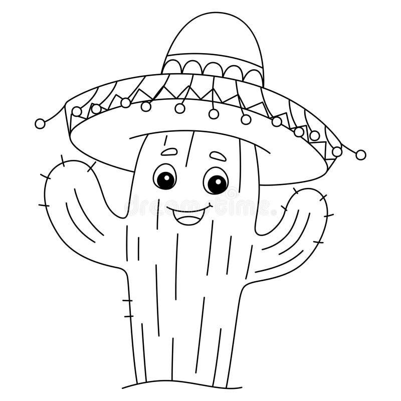 Fiesta coloring page stock illustrations â fiesta coloring page stock illustrations vectors clipart
