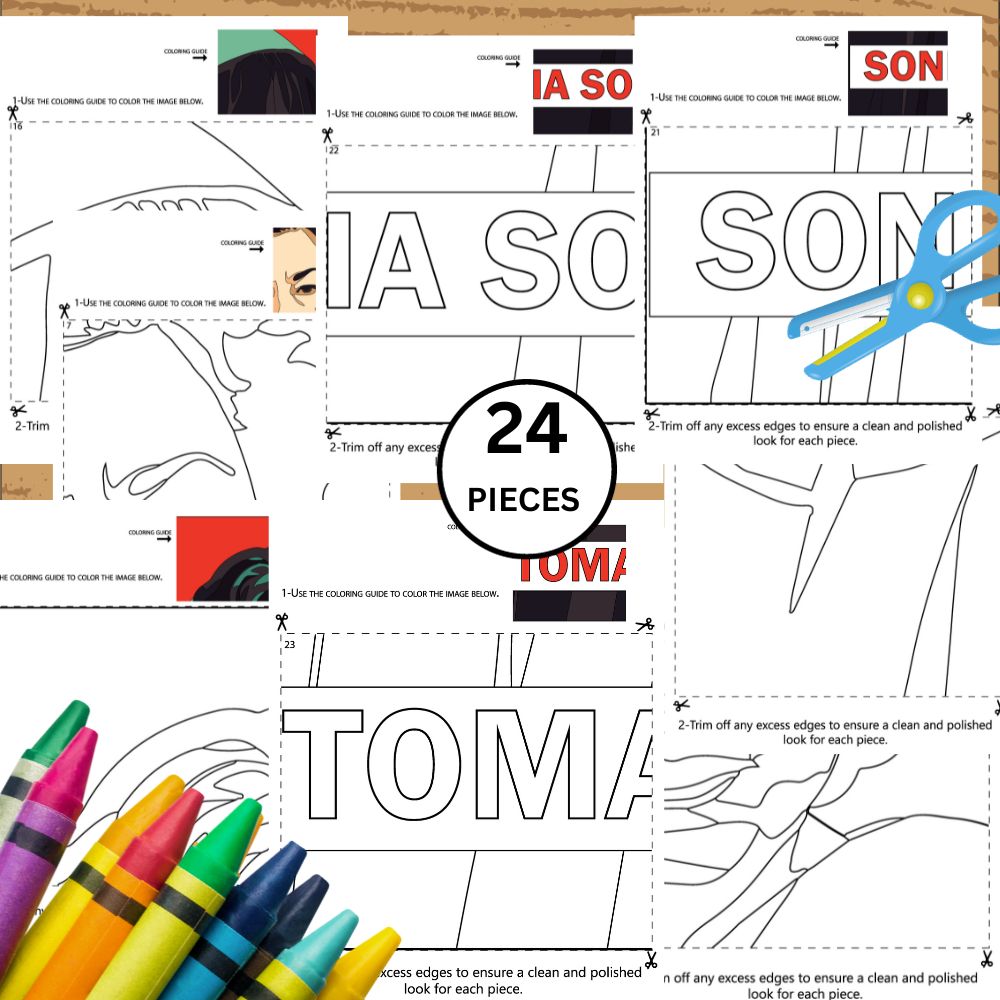 Sonia sotomayor collaborative poster mural project