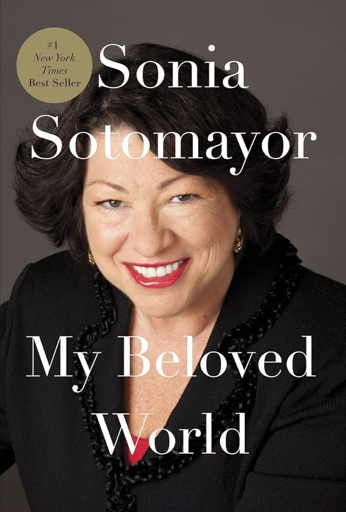 My beloved world sotomayor sonia books