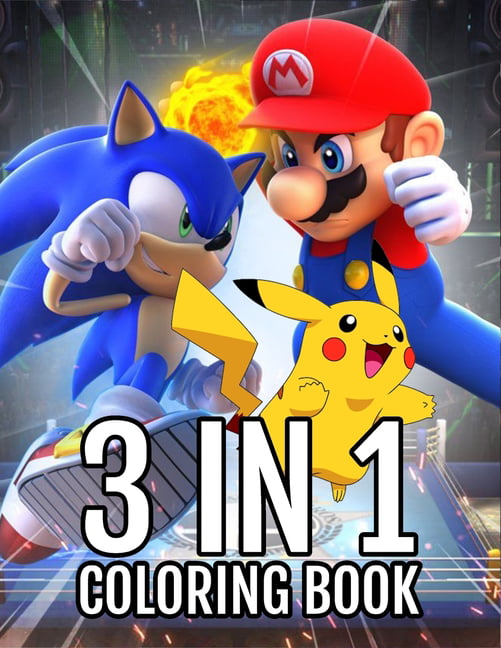 Lorg book sonic super mario pokemon dia