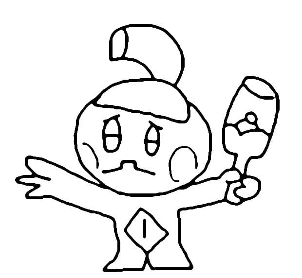 Printable tinkatink pokemon coloring page