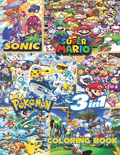 Sonic super mario pokemon