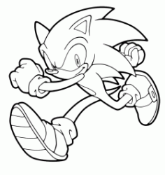 Sonic boom coloring pages