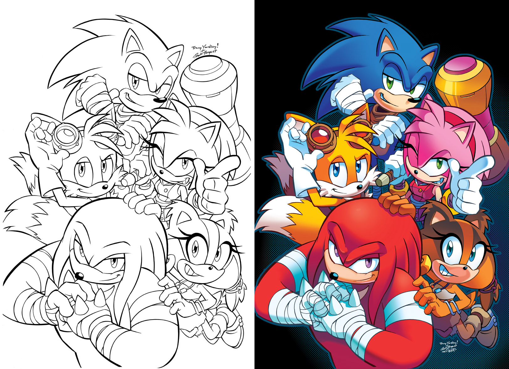 Sonic boom cover by herms on