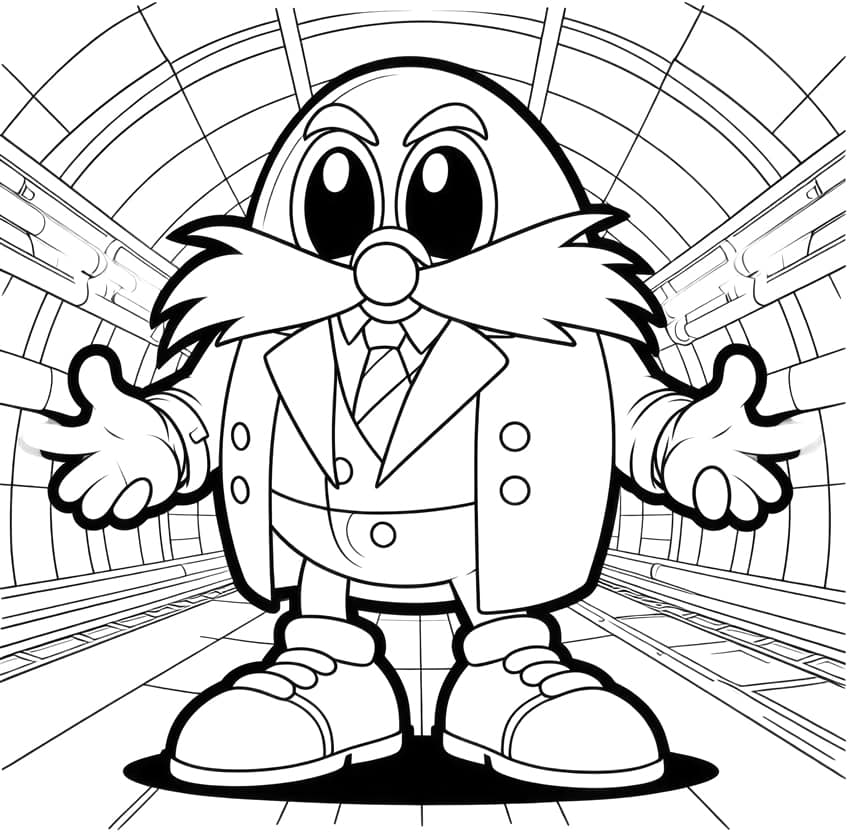 Sonic the hedgehog coloring pages