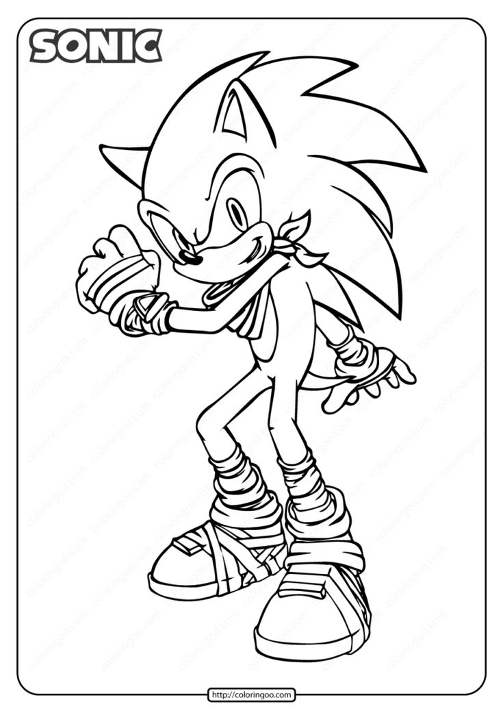 Free printable sonic the hedgehog coloring pages cartoon coloring pages super coloring pages coloring pages