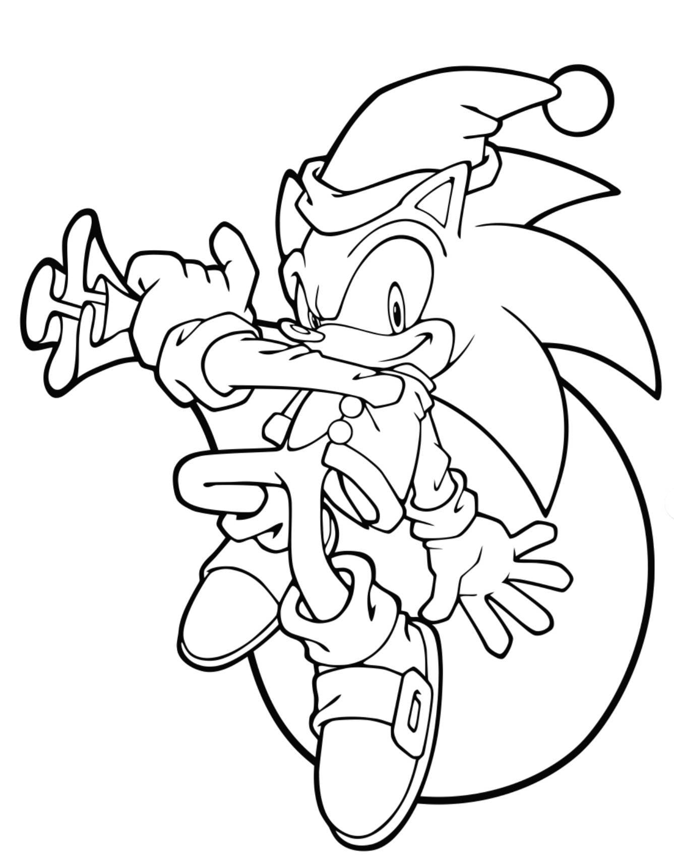 Sonic coloring pages pictures digital download