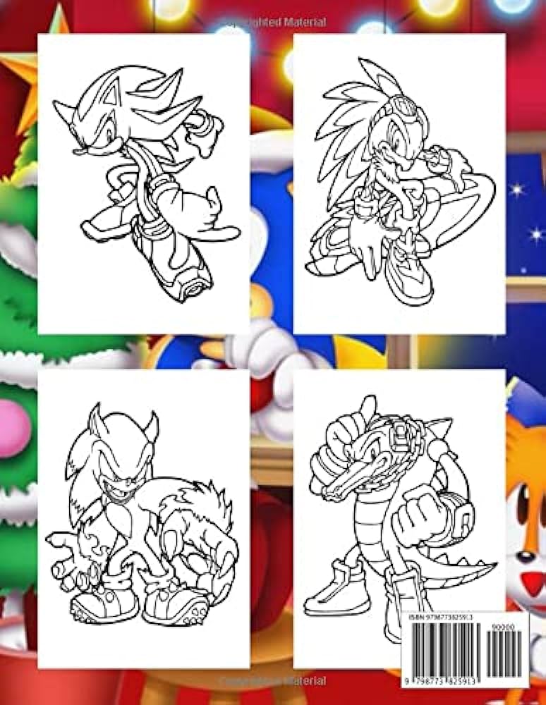 Sãnãc christmas coloring book encourage creativity for kids toddlers with one sided christmas holiday drawing pages of characters and iconic scenes martinez miguel books