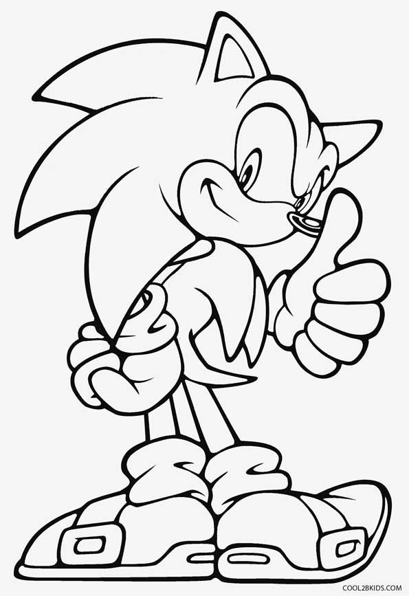 Printable sonic coloring pages for kids coolbkids cartoon coloring pages monster coloring pages coloring books